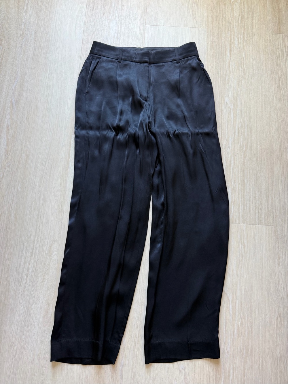 J.Crew Black High-Waist Trousers